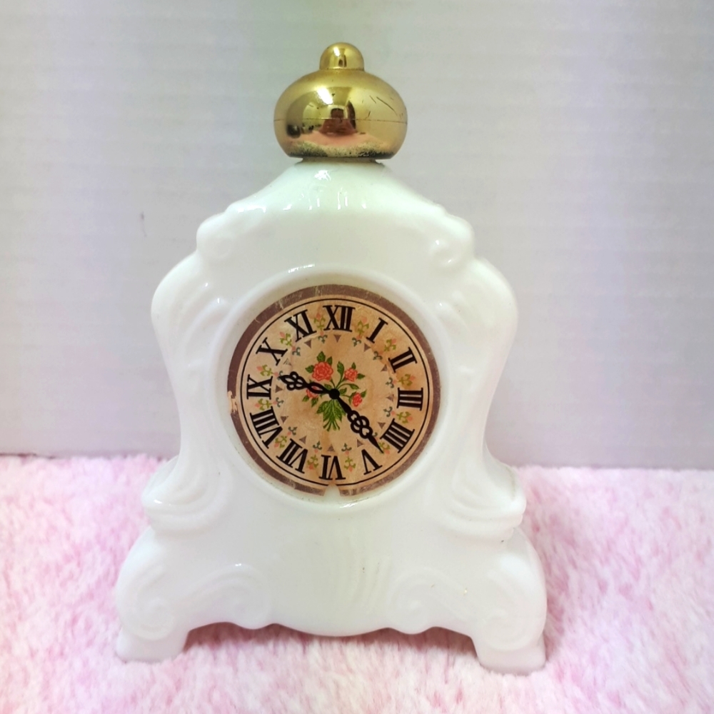 Vintage Milk Glass Avon Decor